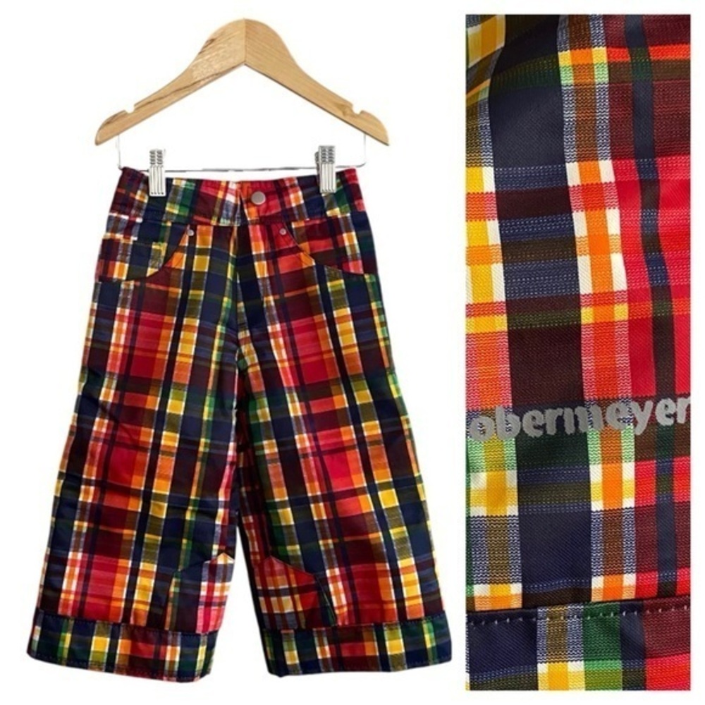 Obermeyer Colorful Plaid Snow Snowboard Skiing Pants 2t